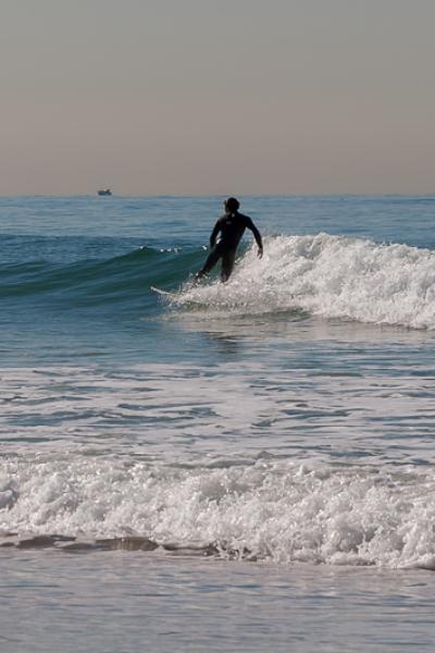 Sandiego The Pacific Surfer Surfing Waves Horizon