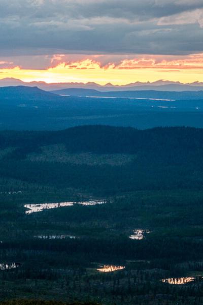 Se Lappland Arjeplog Sunrise Valleys Lakes Rivers Mountains Sky900