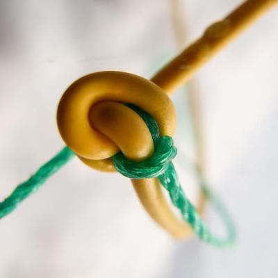Tied Knotted Yellow Green Ropes900